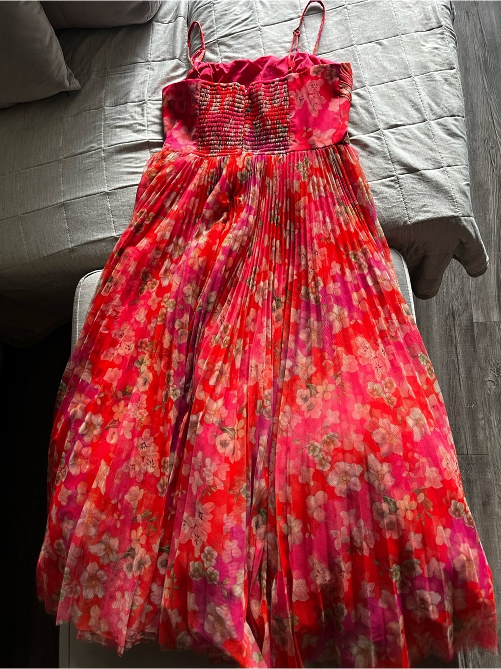 Hutch Red Floral Maxi Dress - Picture 2 of 5